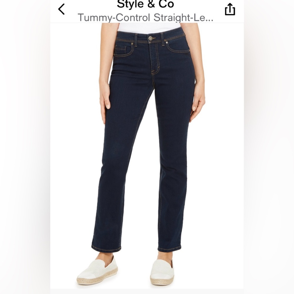 Women's Dark Blue Jeans